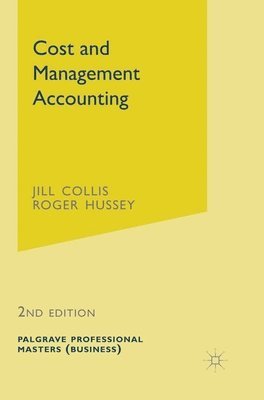 bokomslag Cost and Management Accounting