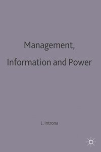 bokomslag Management, Information and Power