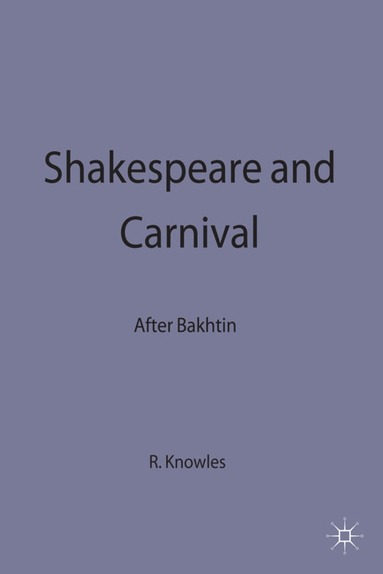 bokomslag Shakespeare and Carnival