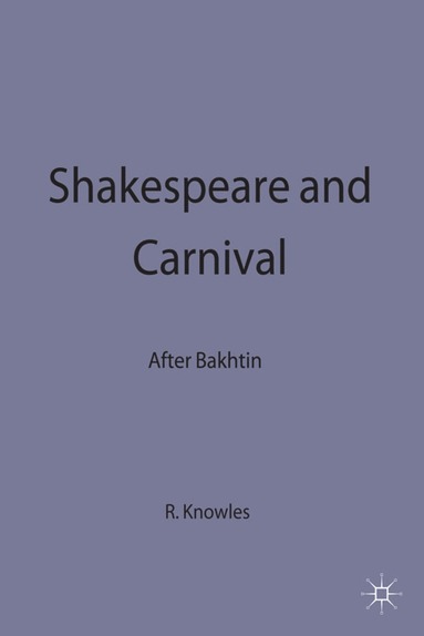 bokomslag Shakespeare and Carnival