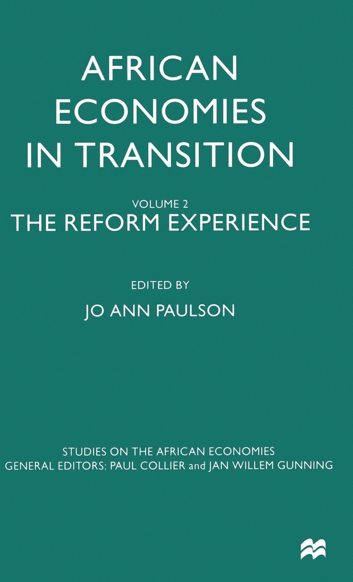 Jo Ann Paulson - African Economies in Transition, Inbunden