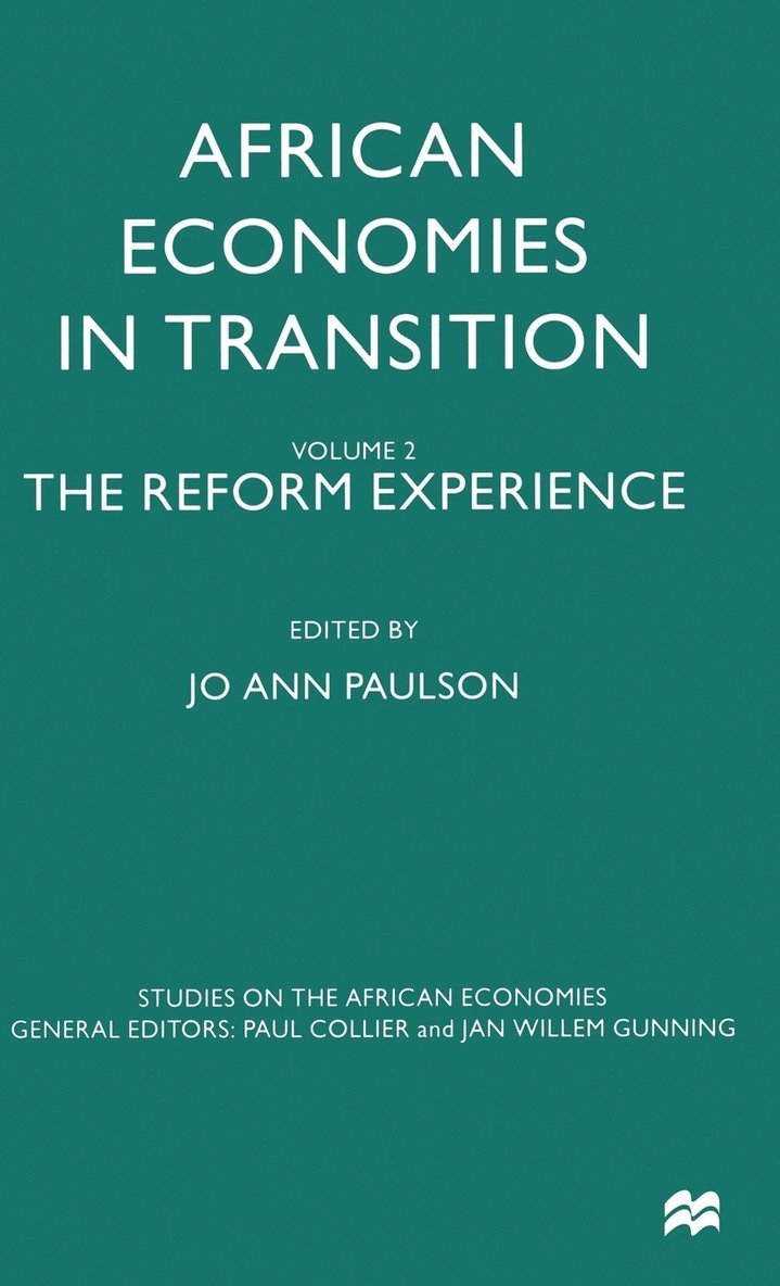 African Economies in Transition 1