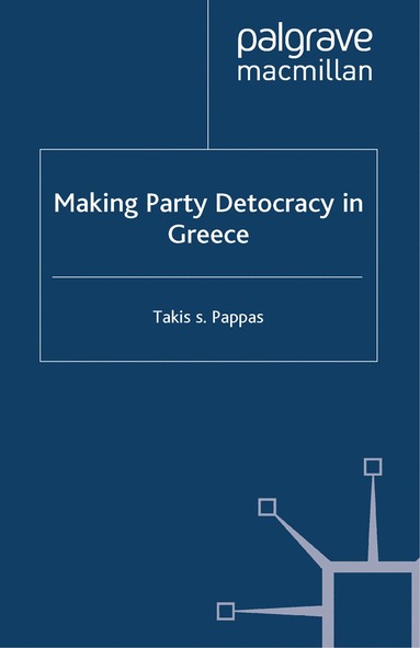 bokomslag Making Party Democracy in Greece