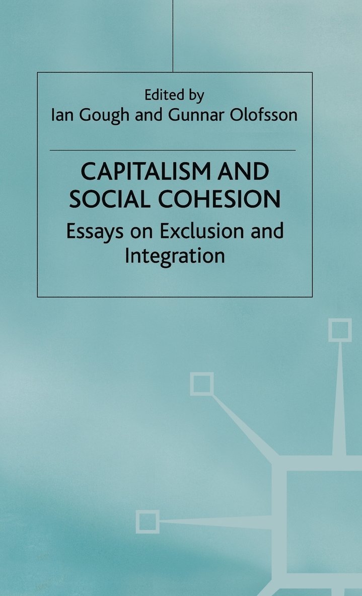 Capitalism and Social Cohesion 1