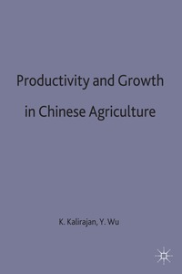 bokomslag Productivity and Growth in Chinese Agriculture