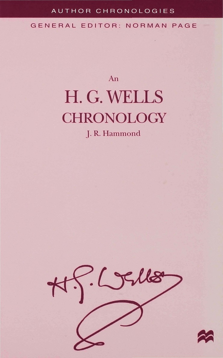 J. Hammond - H.G. Wells Chronology, Inbunden