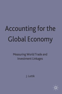 bokomslag Accounting for the Global Economy
