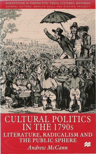 bokomslag Cultural Politics in the 1790s