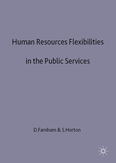 bokomslag Human Resources Flexibilities in the Public Services