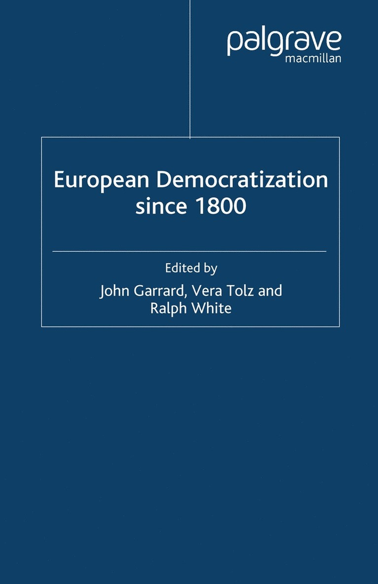 European Democratization since 1800 1