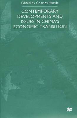 bokomslag Contemporary Developments and Issues in China's Economic Transition