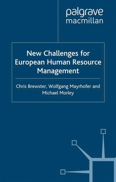 bokomslag New Challenges for European Resource Management