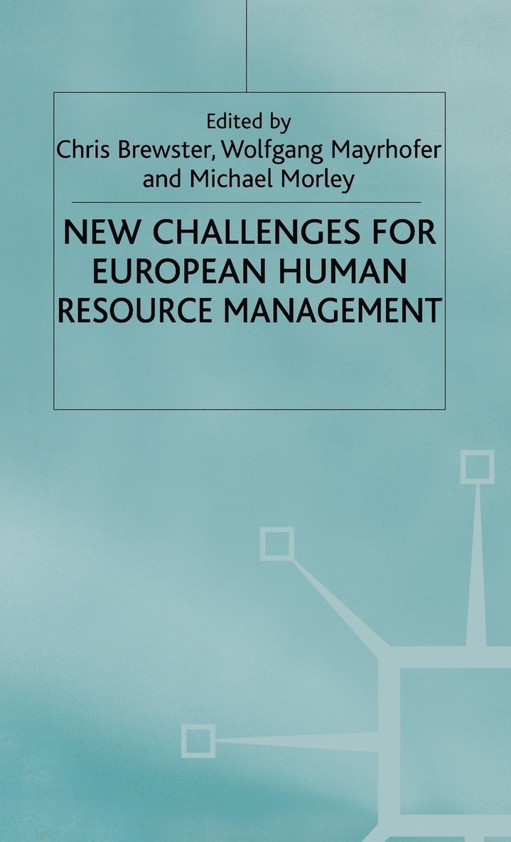 New Challenges for European Resource Management 1
