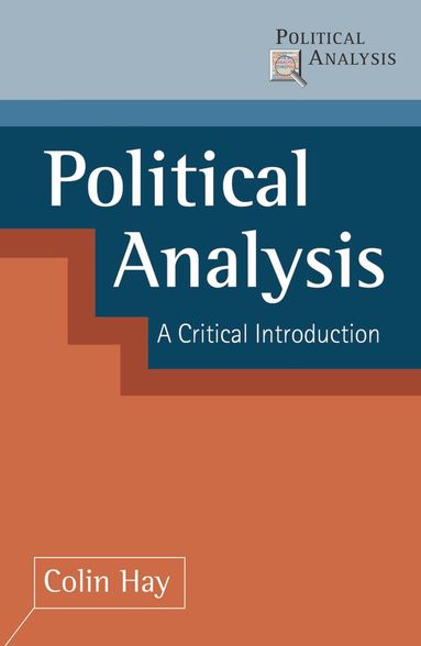 Colin Hay - Political Analysis, Häftad
