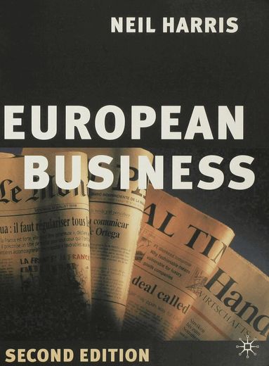Neil Harris - European Business, Häftad