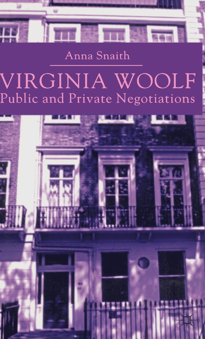 Virginia Woolf: Public and Private Negotiations 1