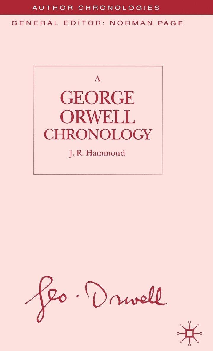 A George Orwell Chronology 1