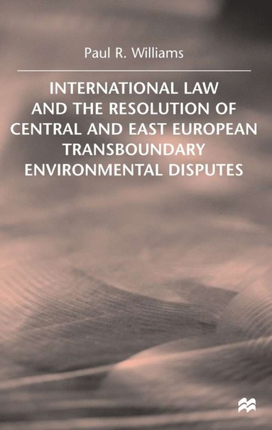 bokomslag International Law and the Resolution of Central and East European