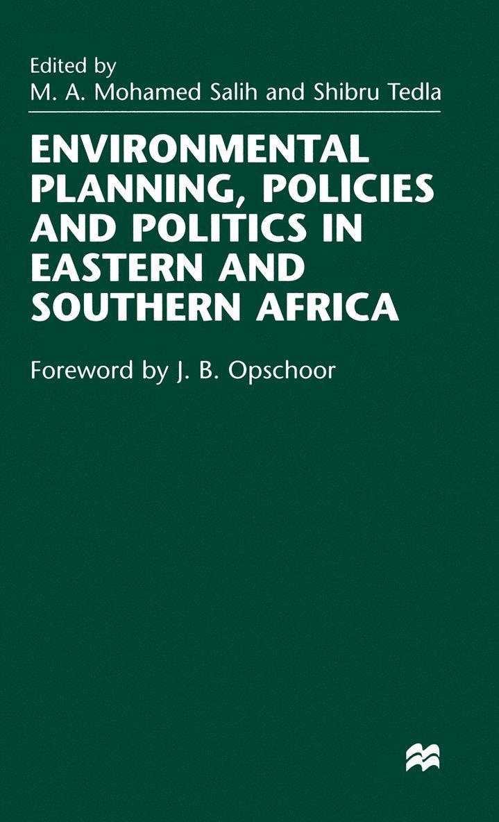 Environmental Planning, Policies and Politics in Eastern and Southern Africa 1