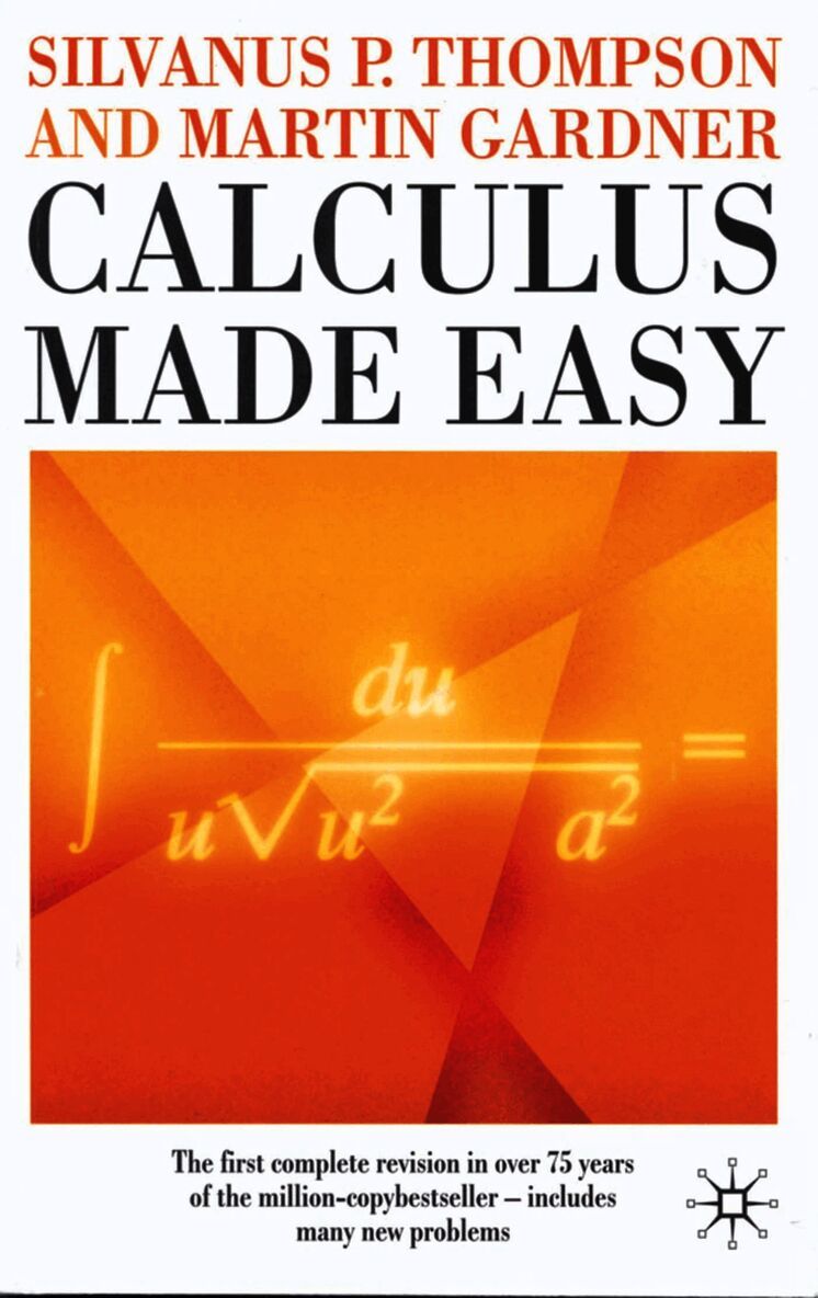 Calculus Made Easy