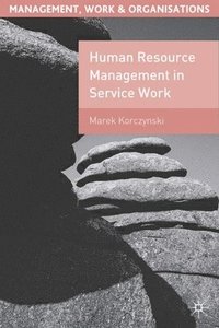 bokomslag Human Resource Management in Service Work