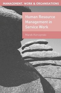 bokomslag Human Resource Management in Service Work