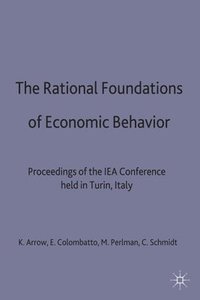 bokomslag Rational Foundations of Economic Behaviour