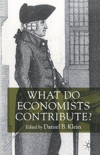 bokomslag What Do Economists Contribute?