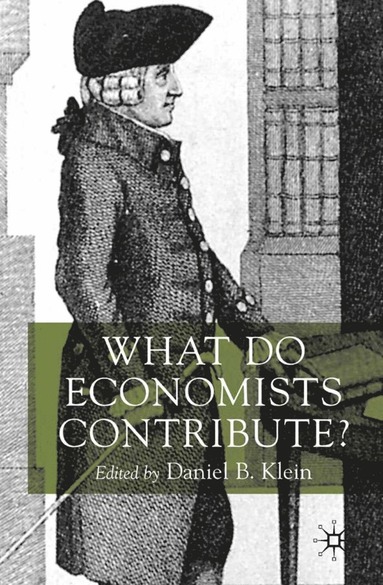 bokomslag What Do Economists Contribute?