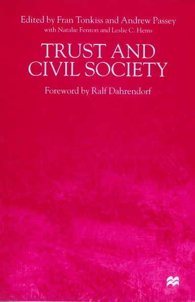 bokomslag Trust and Civil Society