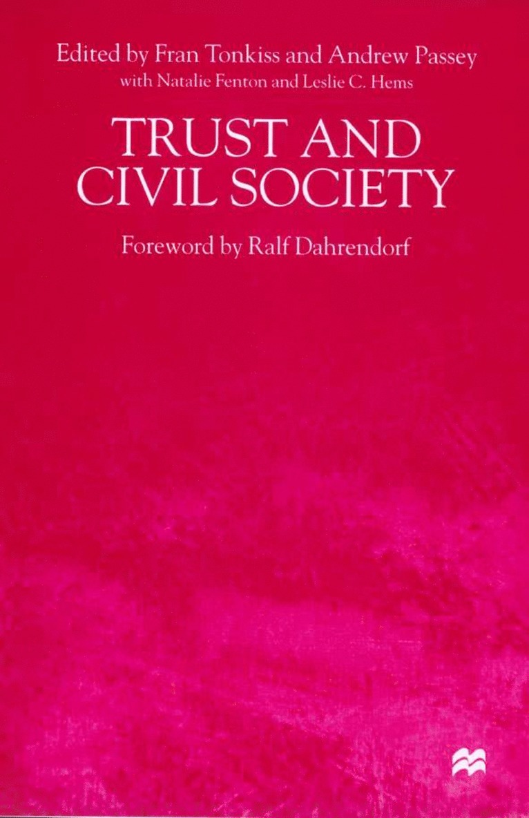 Trust and Civil Society 1