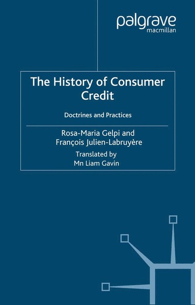 bokomslag History of Consumer Credit