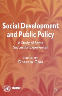 bokomslag Social Development and Public Policy