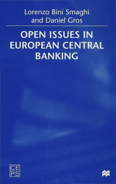 bokomslag Open Issues in European Central Banking