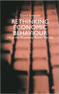 bokomslag Rethinking Economic Behaviour