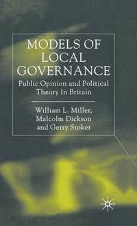 bokomslag Models of Local Governance
