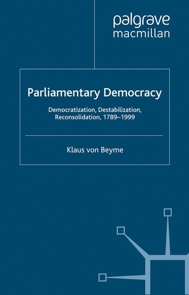 bokomslag Parliamentary Democracy