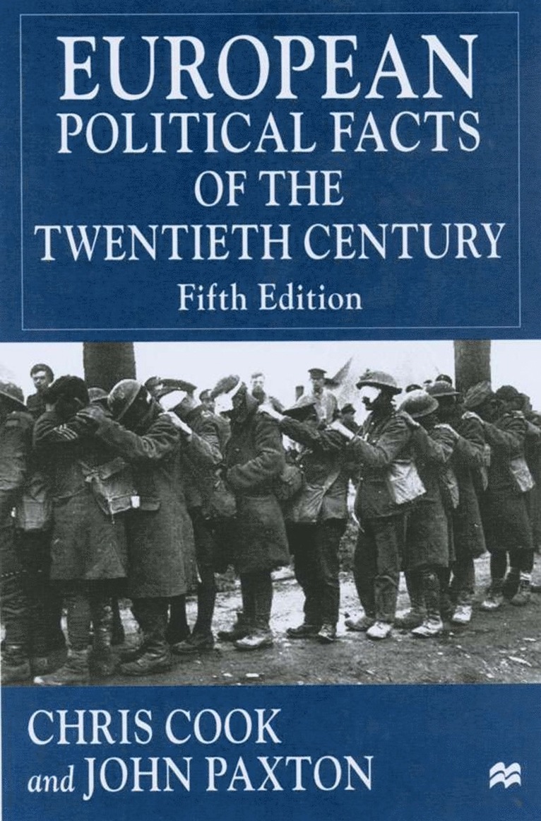 European Political Facts of the Twentieth Century 1