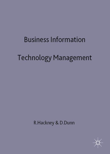 bokomslag Business Information Technology Management