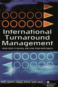 bokomslag International Turnaround Management