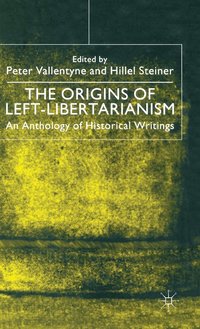 bokomslag The Origins of Left-Libertarianism