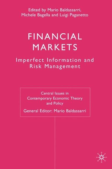 Baldassarri, Mario Baldassarri, M. Bagella, L. Paganetto - Financial Markets, Inbunden