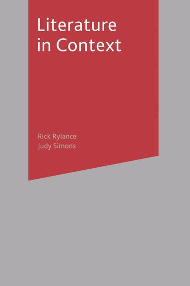 Rick Rylance, Judy Simons - Literature in Context, Häftad