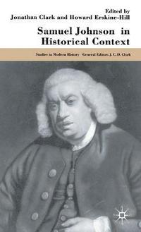 bokomslag Samuel Johnson in Historical Context