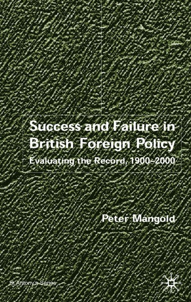 bokomslag Success and Failure in British Foreign Policy