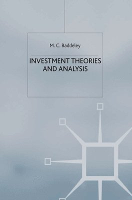 bokomslag Investment: Theories and Analyses