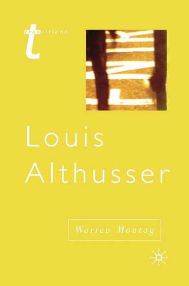 Warren Montag - Louis Althusser, Häftad