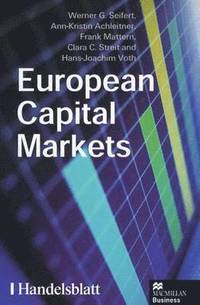 bokomslag European Capital Markets