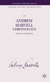 bokomslag Andrew Marvell Chronology
