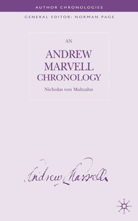 bokomslag Andrew Marvell Chronology